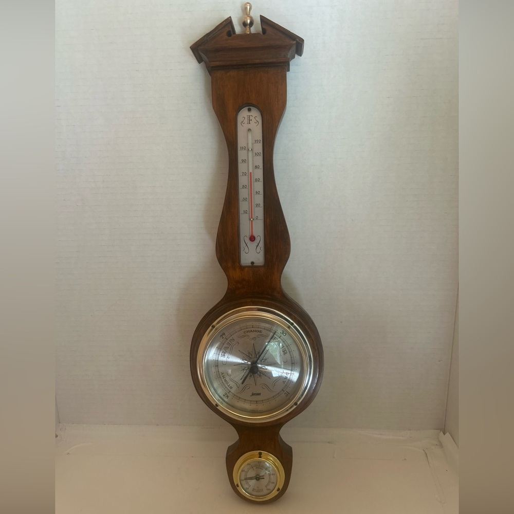 Vintage Jason Barometer Changeable made in Japan